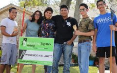 Westside JROTC dedicates their time to restoration project